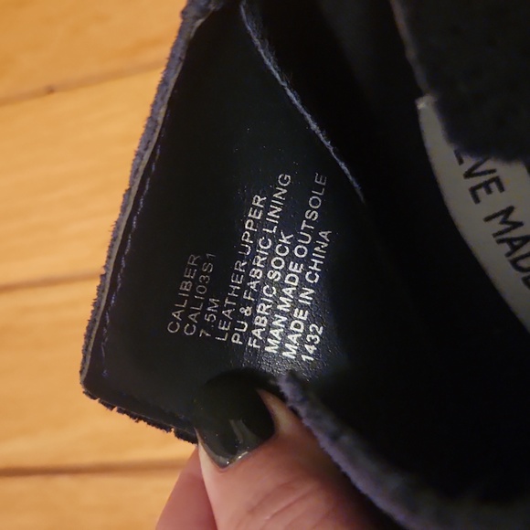 Steve madden sneakers navy size 7.5 - Picture 5 of 5